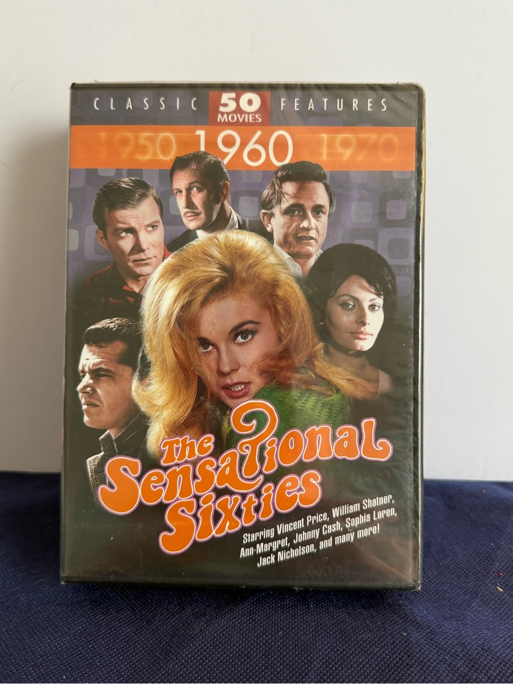 The Sensational Sixties 50 Movies DVD Collection 12 Disc Set NEW SEALED